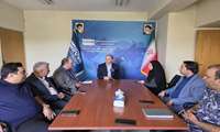 بازدید مدیرعامل شرکت شهرک‌های صنعتی استان اصفهان از خبرگزاری ایرنا به مناسبت روز خبرنگار