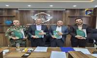 امضای تفاهم‌نامه همکاری با موضوع پدافند غیرعامل، ارتقاء ایمنی و امنیت شهرک‌ها و نواحی صنعتی شهرستان شهرضا